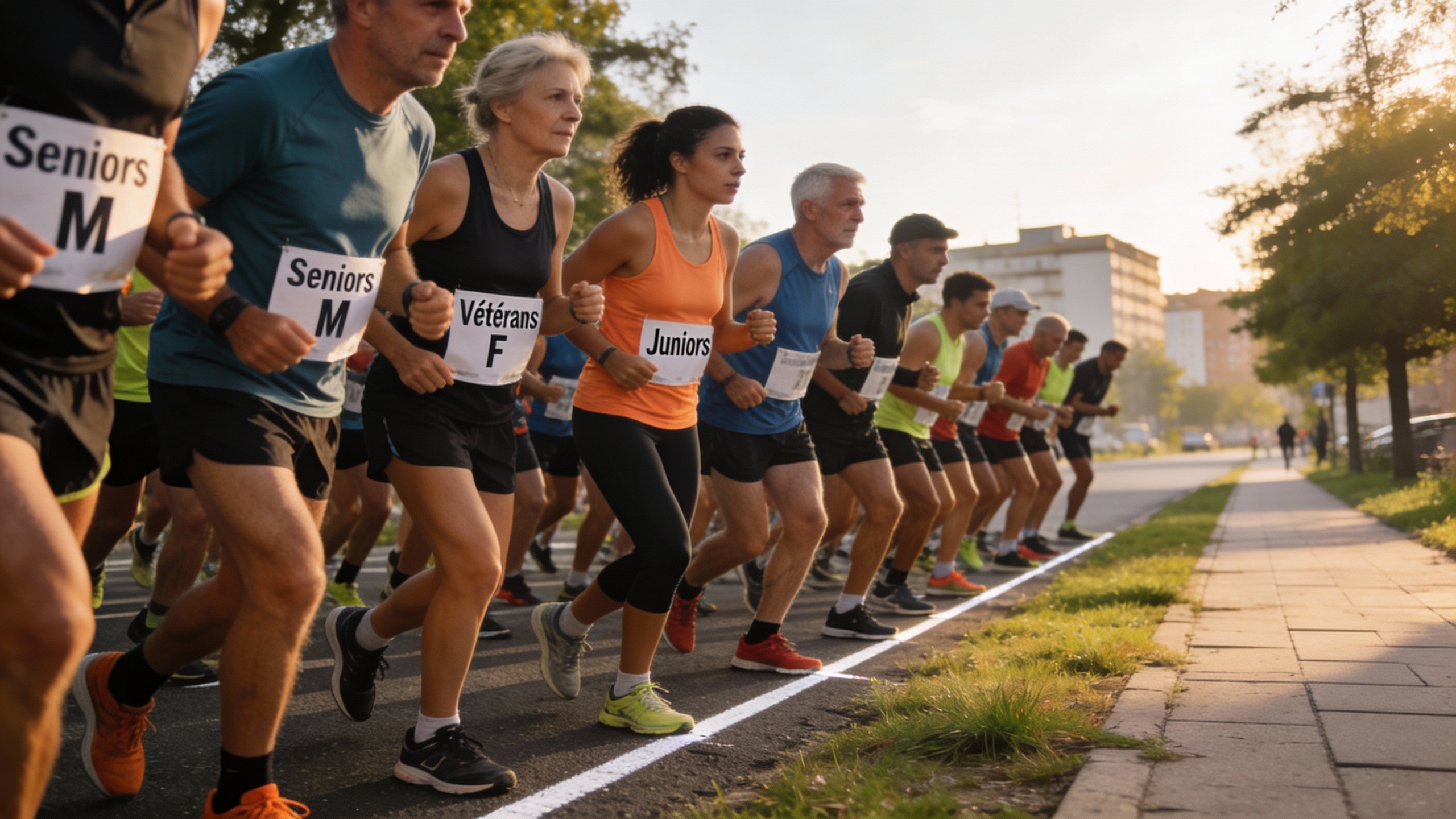 categorie course à pieds