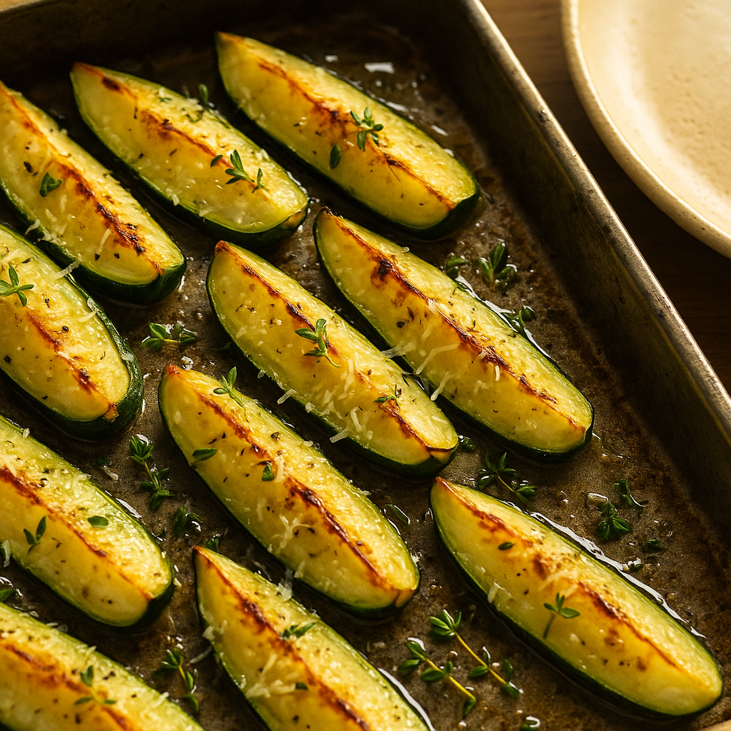 Courgette au four : facile, fondante ou bien grillée