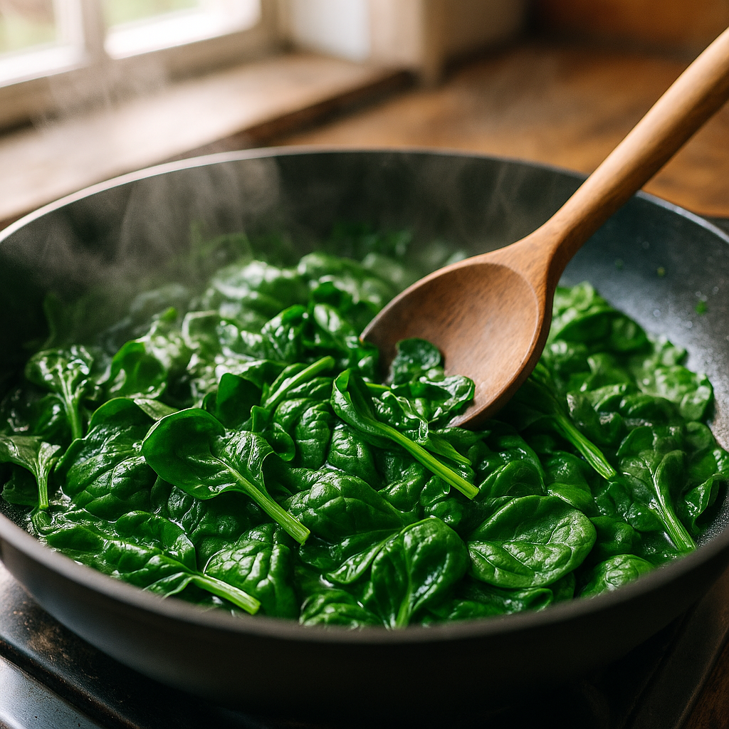 Cuisson épinard : réussir la texture selon chaque plat