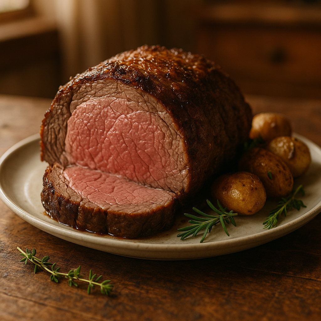 Cuisson rôti de bœuf : temps, température et repères fiables