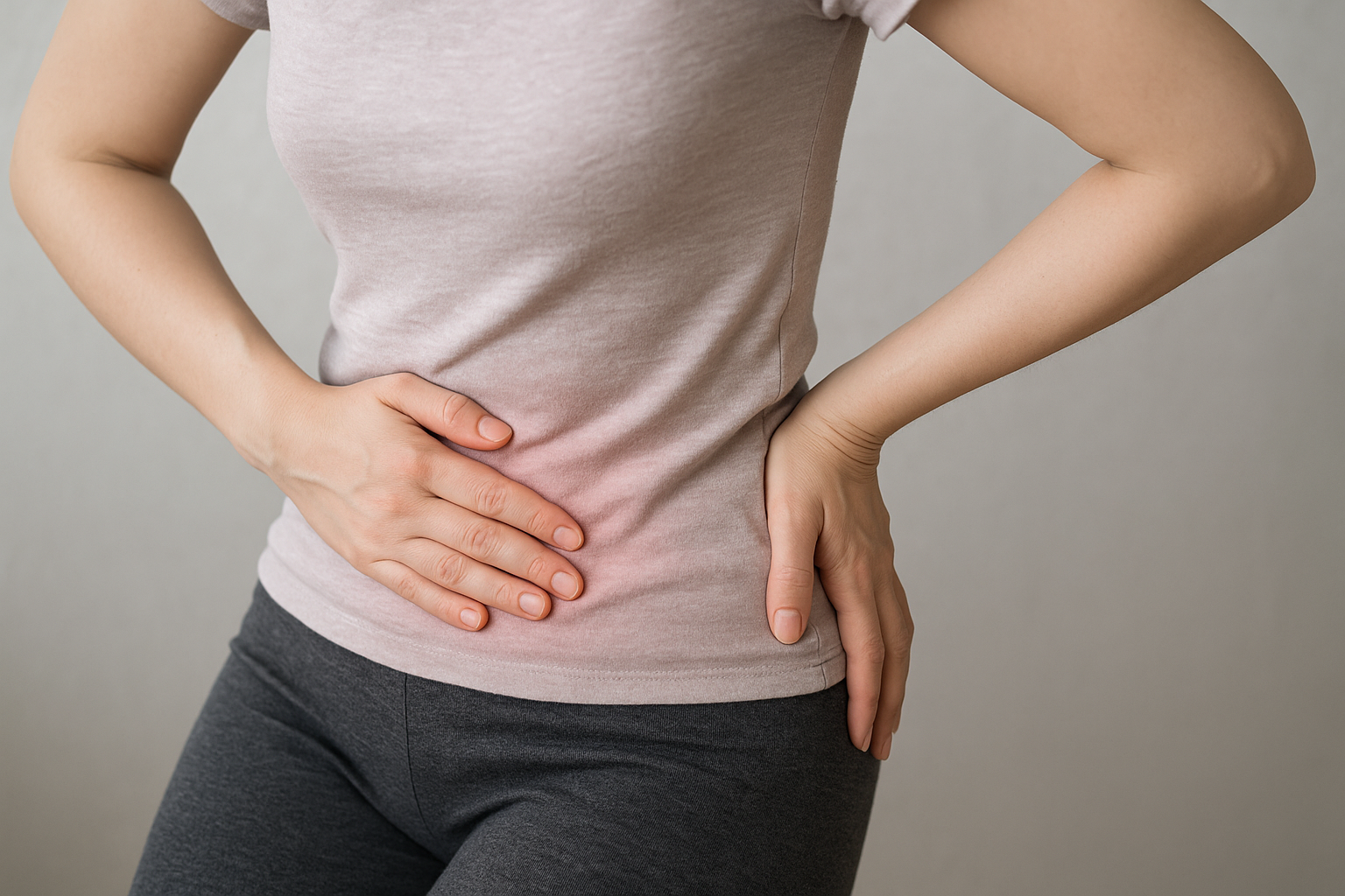 Douleur bas du ventre et du dos