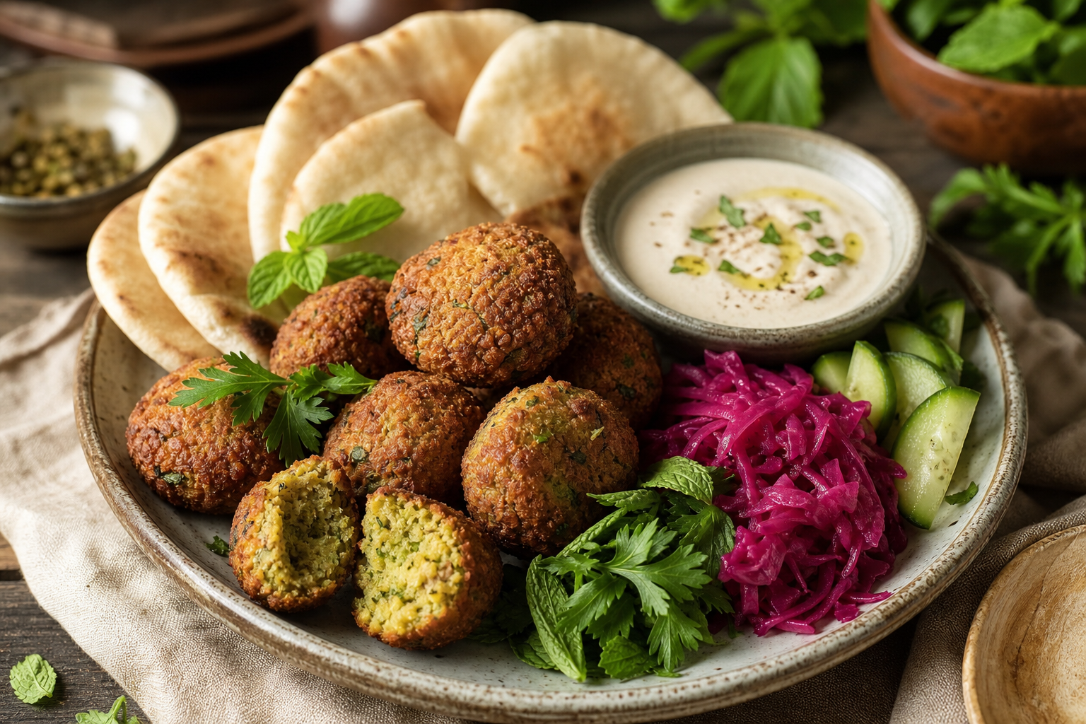 La recette des falafels maison, croustillants et fondants
