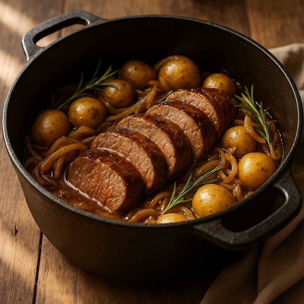 Filet mignon en cocotte : la recette fondante et facile