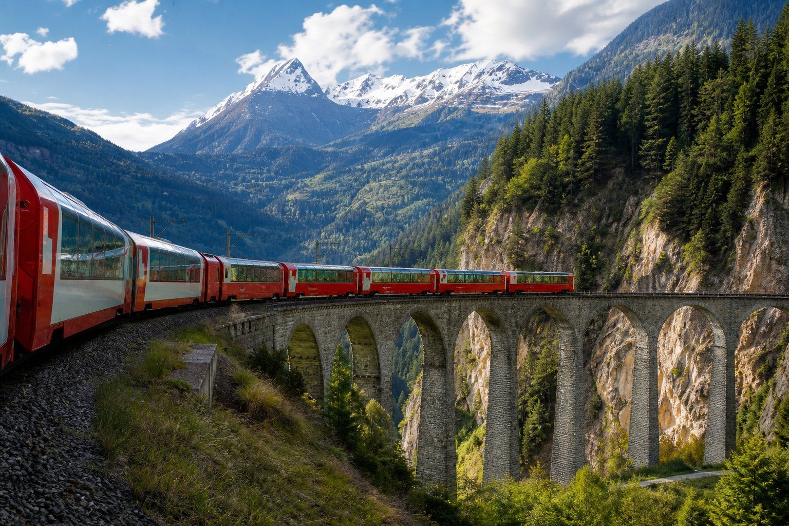 Glacier Express : pourquoi ce train est complet un an à l'avance