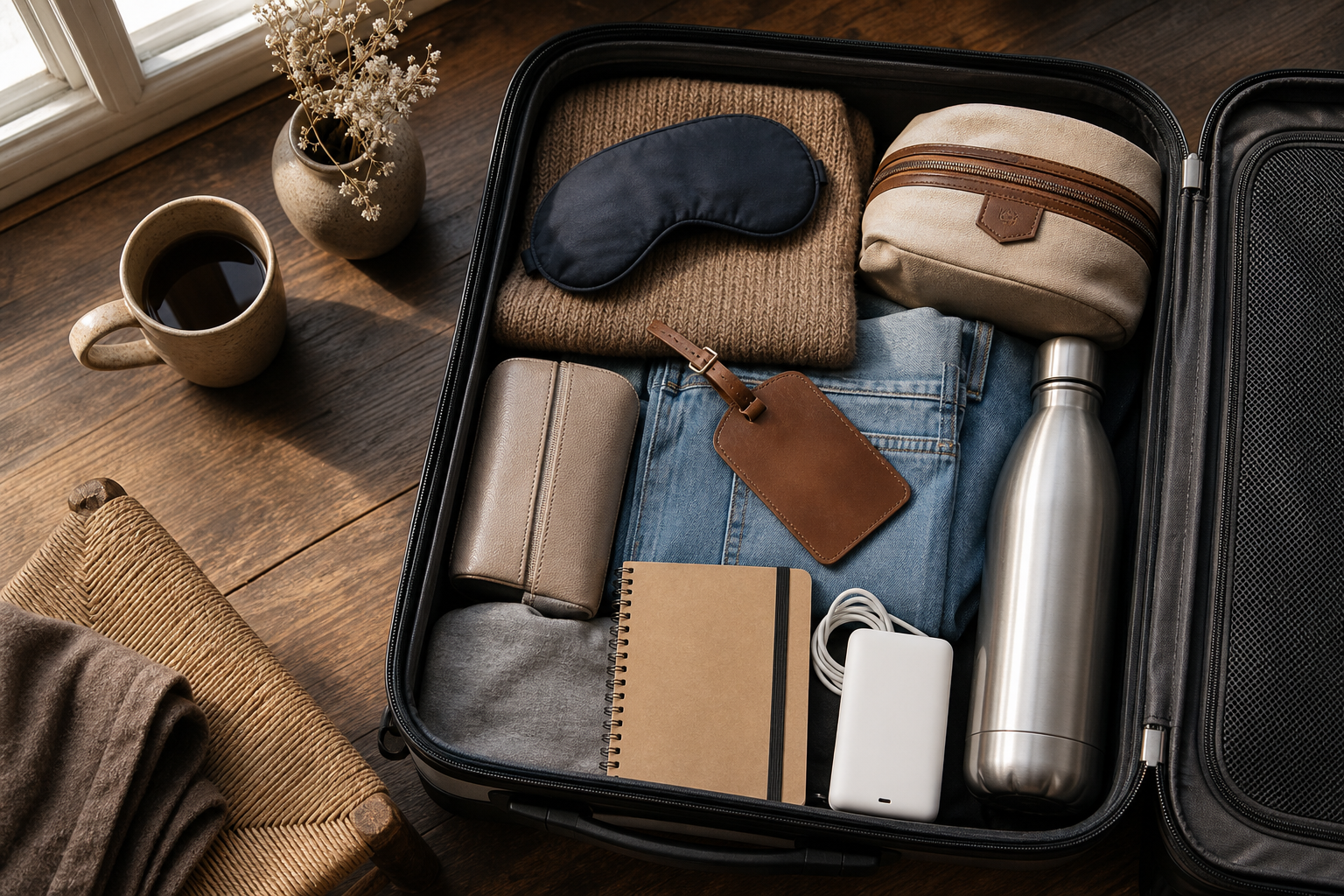 Les goodies de voyage deviennent des Objets utiles en route