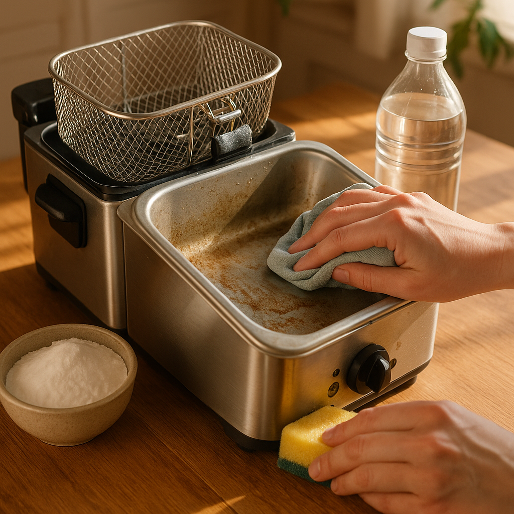 Nettoyer une friteuse : méthode simple, sûre et efficace