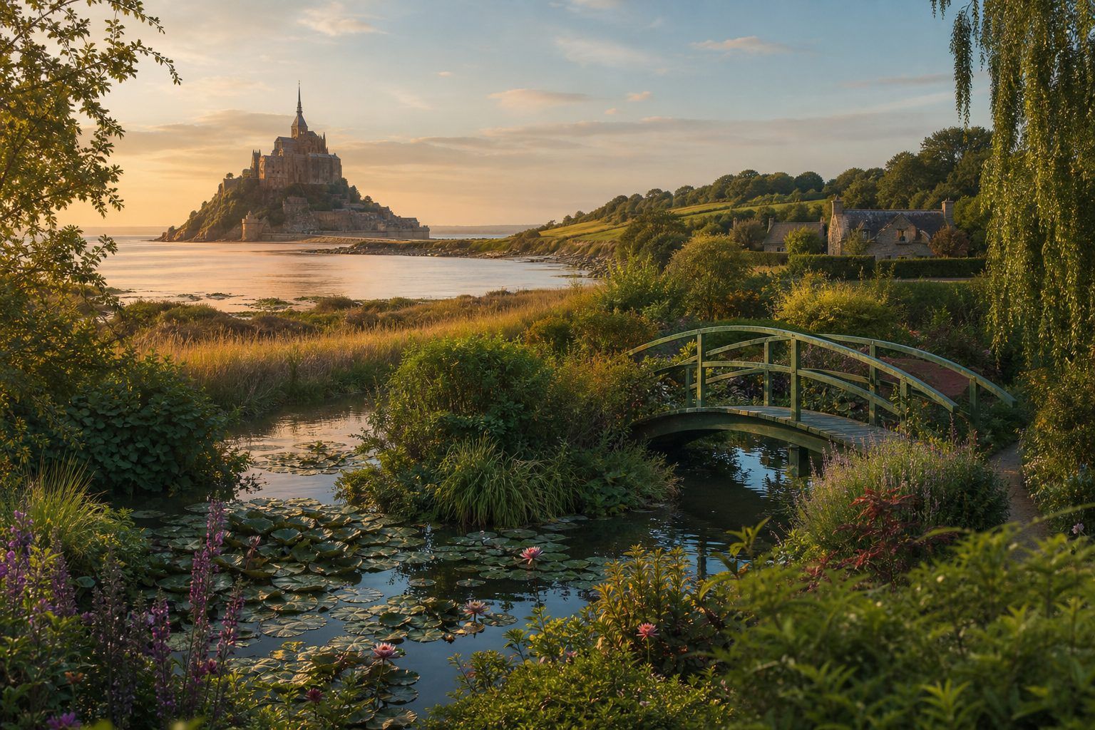 Nature et culture&nbsp;: Mont-Saint-Michel, Giverny, Cotentin et Perche
