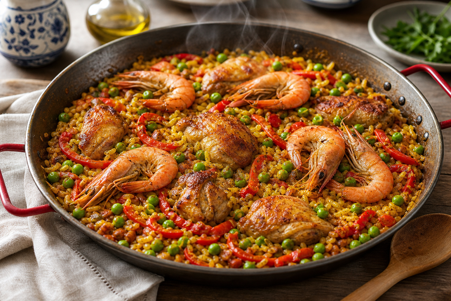 Cette recette de paella facile évite le riz pâteux