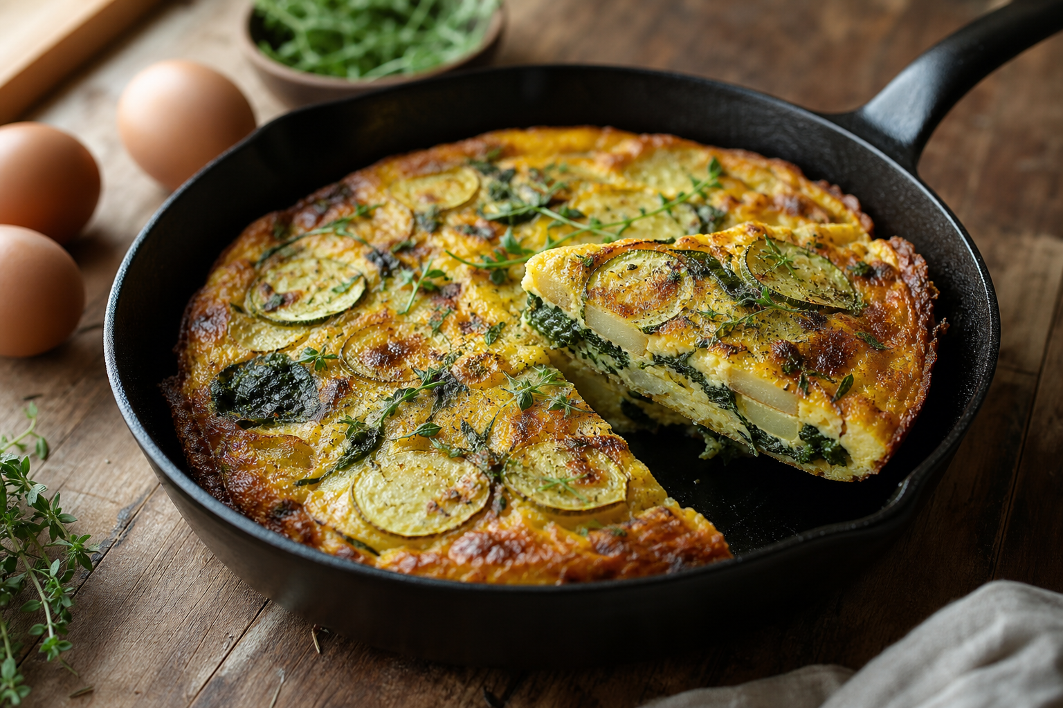 La recette avec des œufs qui sauve les restes du frigo