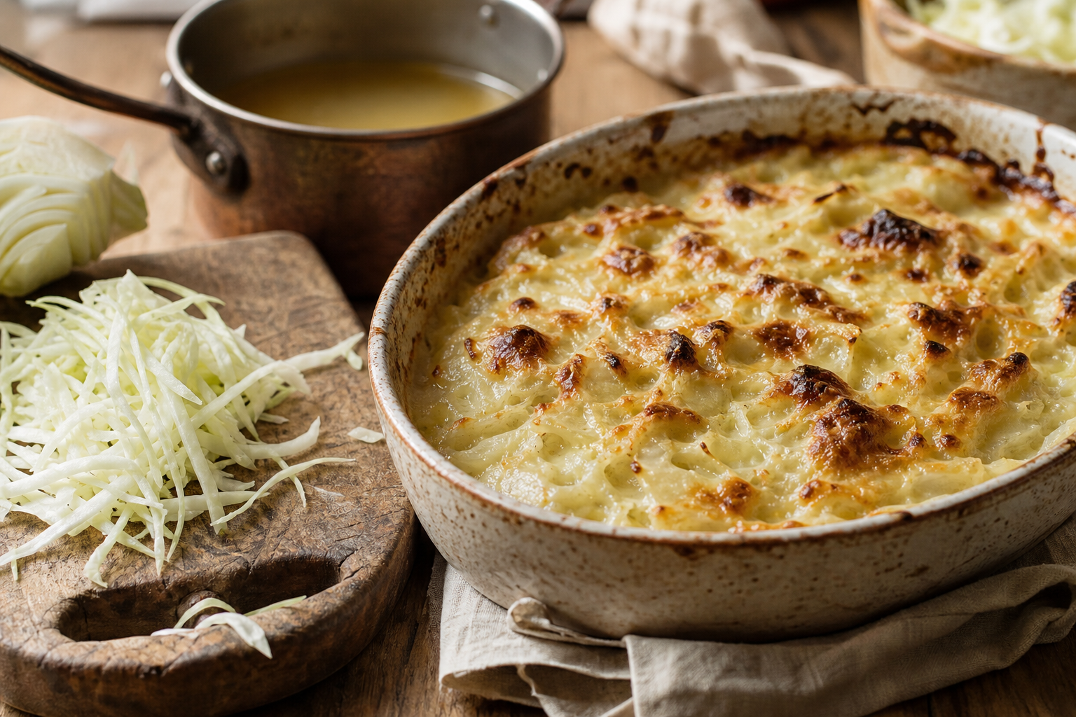 Cette recette de Chou blanc change de la poêlée classique
