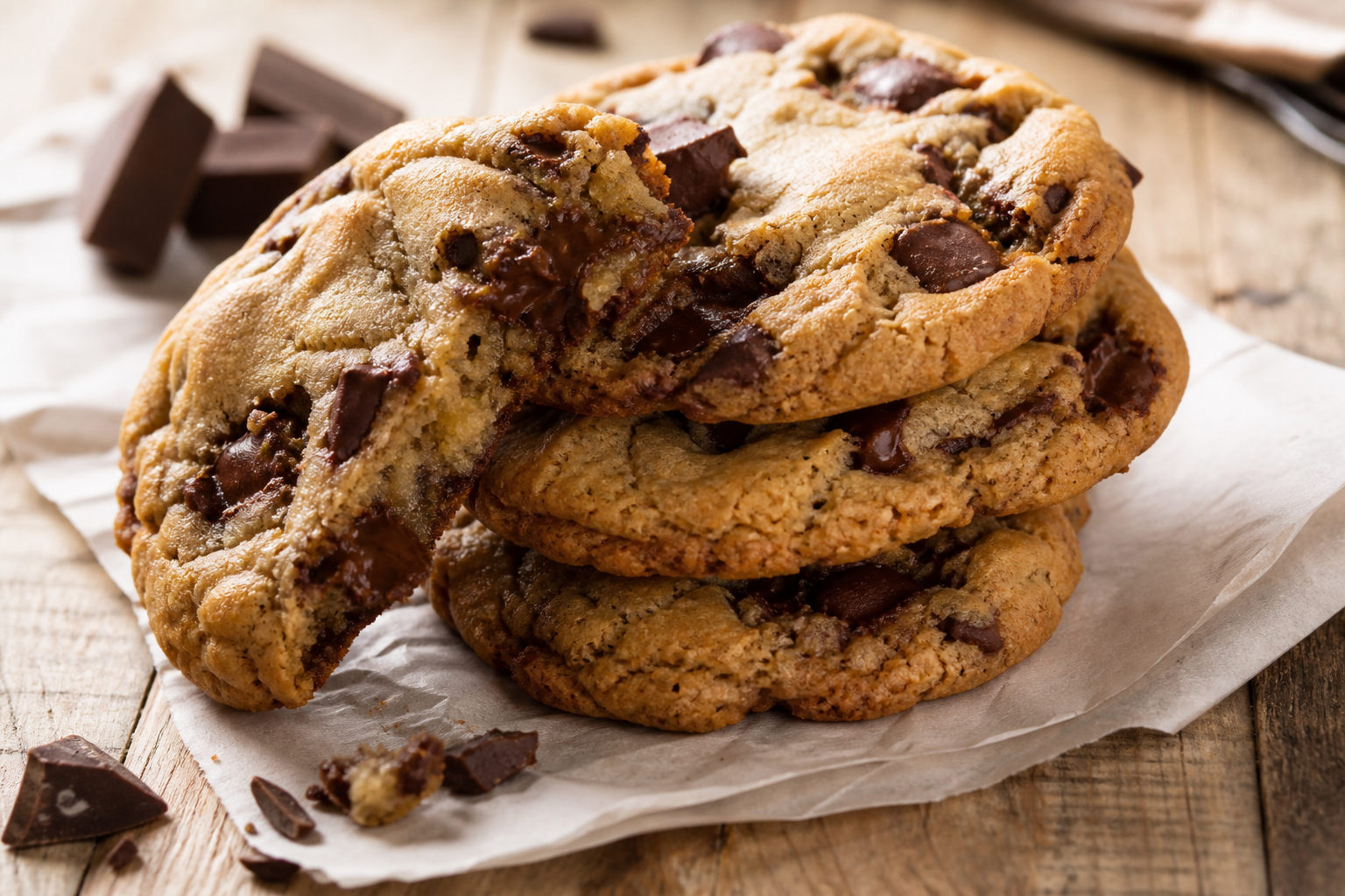 Ces cookies moelleux et gonflés gardent un cœur tendre