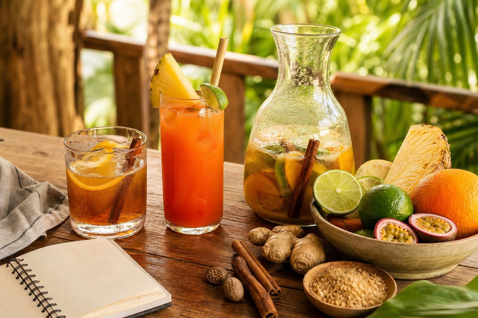 Punch, planteur et recette antillaise : comprendre les différences