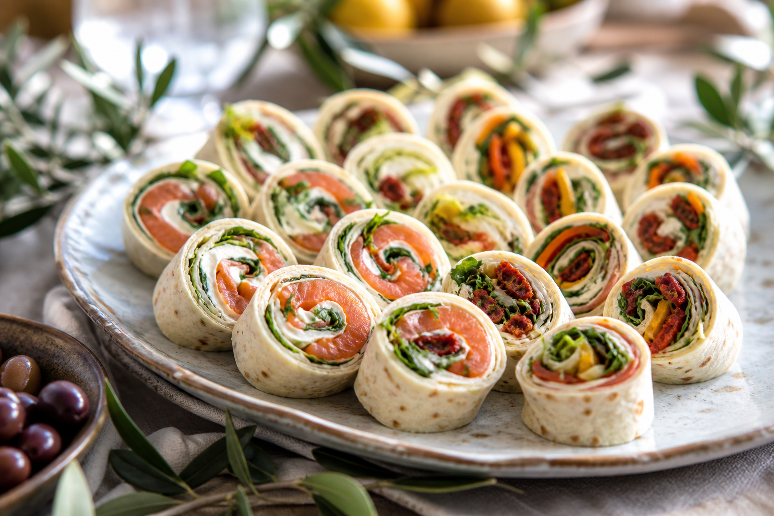 Les wraps apéro froids transforment l’apéritif en voyage gourmand