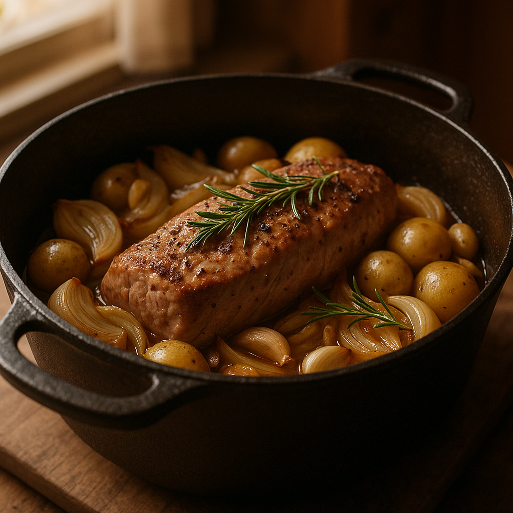 Recettes filet mignon en cocotte fonte : cuisson tendre