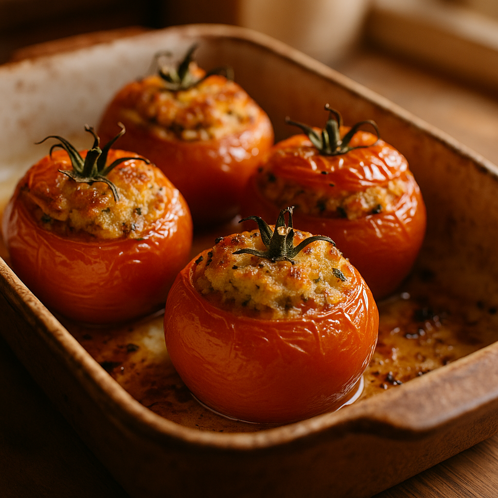 Temps cuisson tomates farcies : durée idéale au four