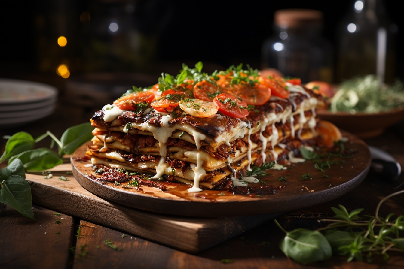Italian lasagna: a culinary trip in flavors of flavors