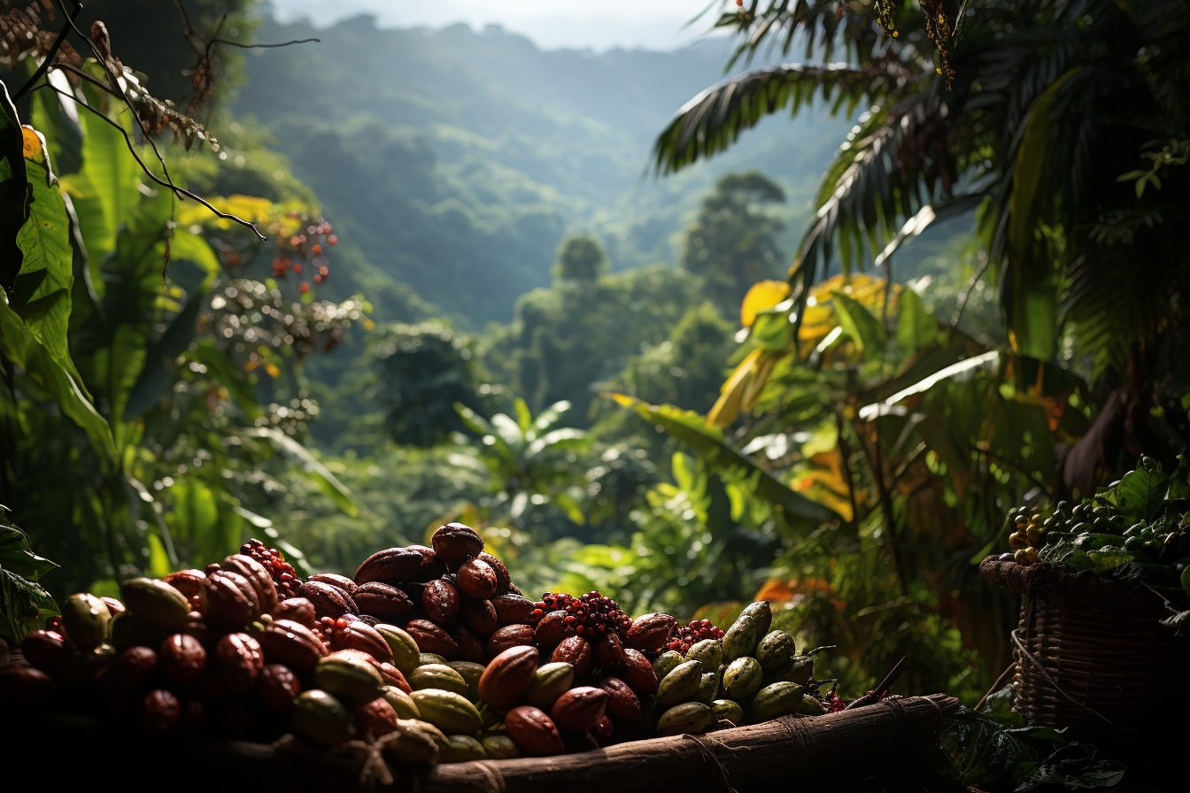 The cocoa trip: from the equatorial forest to the gourmet tablet