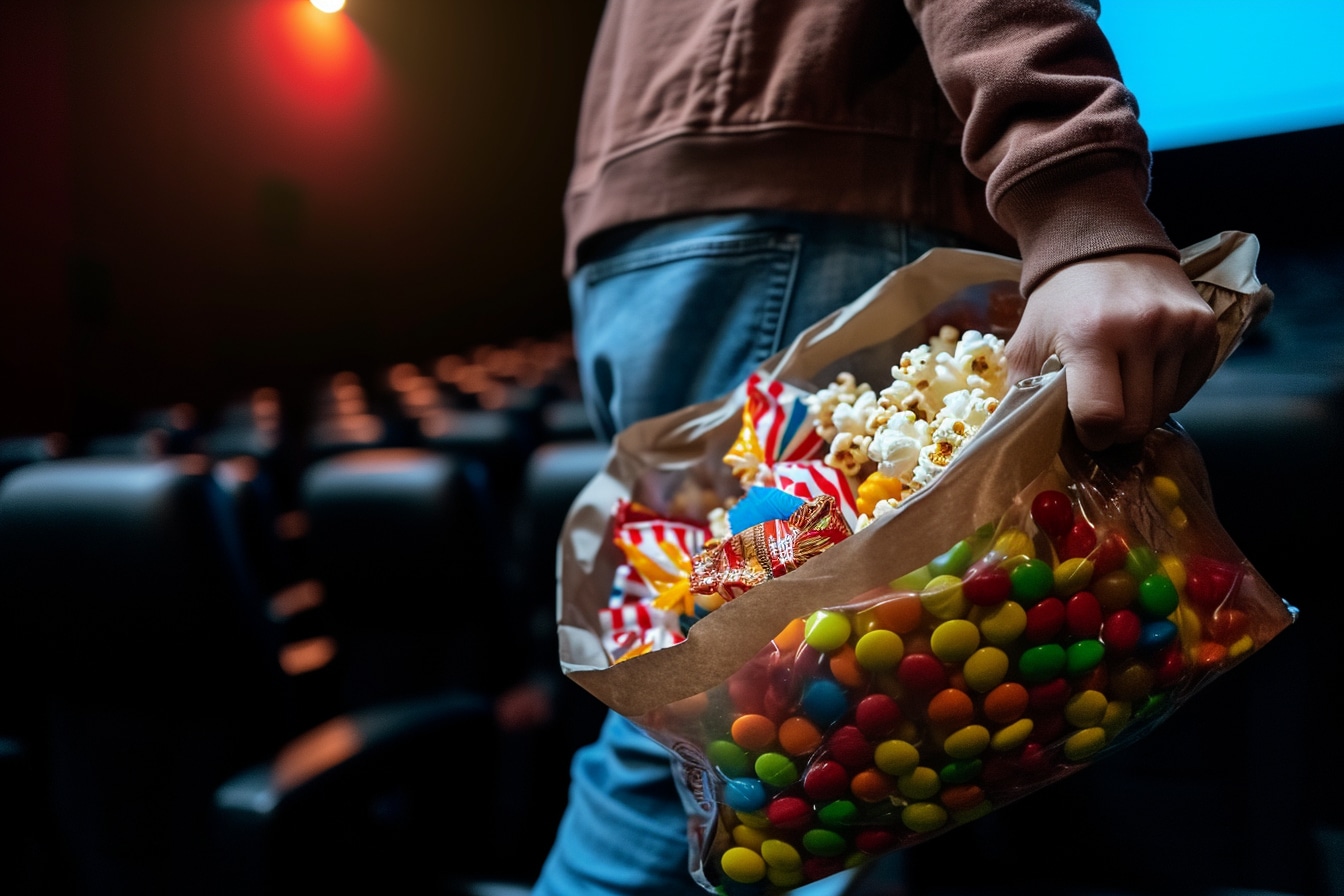 Peut-on transporter nos propres gourmandises dans une salle de cinéma ?
