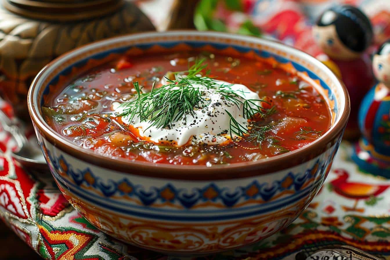 A culinary trip to Russian land: discover the Bortsch, the essential soup