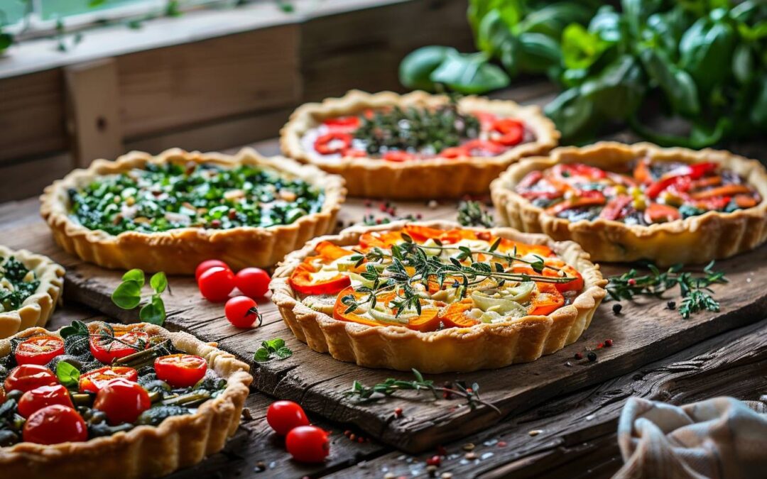 Des recettes de tartes salées faciles à réaliser