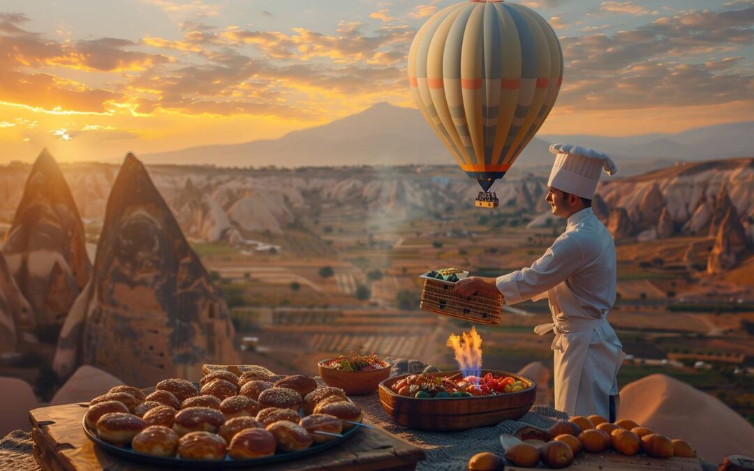 Embarca en un viaje de sabor alrededor del mundo: experiencias culinarias inmersivas para los disparadores de globo gourmet