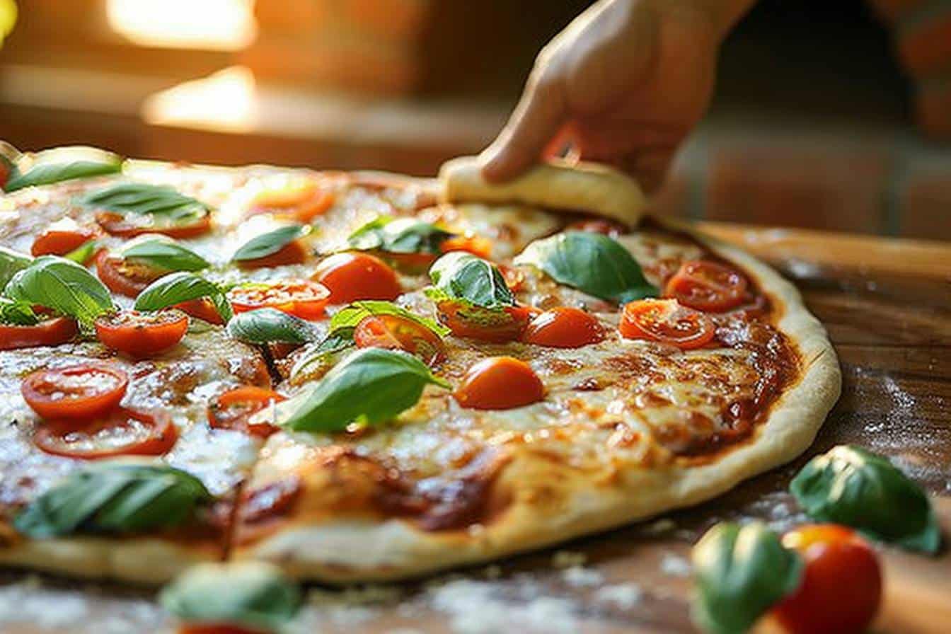 La cuisson de la pizza : l’art du feu et du temps