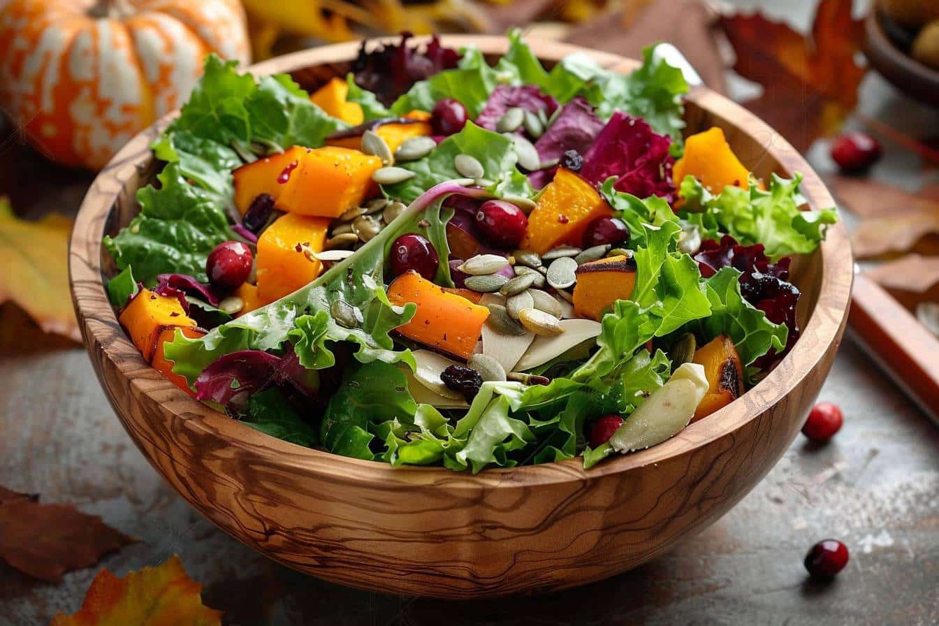 Quels sont les ingrédients que je peux ajouter pour donner plus de saveur à ma salade d’automne ?